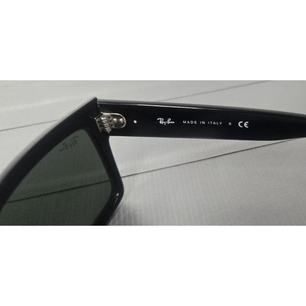 Ray-Ban RB2191 90131 Inverness Polished Black/Green Classic  Sunglasses